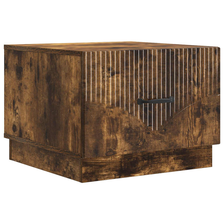 Sofabord Røget eg 49 x 50 x 37 cm Konstrueret træ