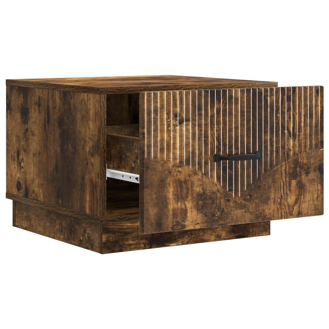 Sofabord Røget eg 49 x 50 x 37 cm Konstrueret træ