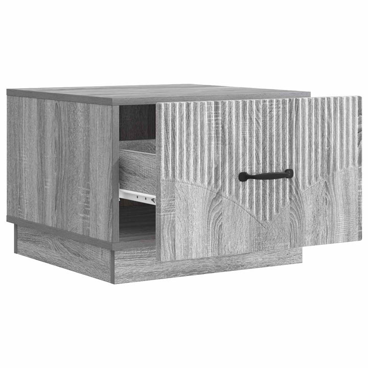 Sofabord Grå sonoma-eg 49 x 50 x 37 cm Konstrueret træ