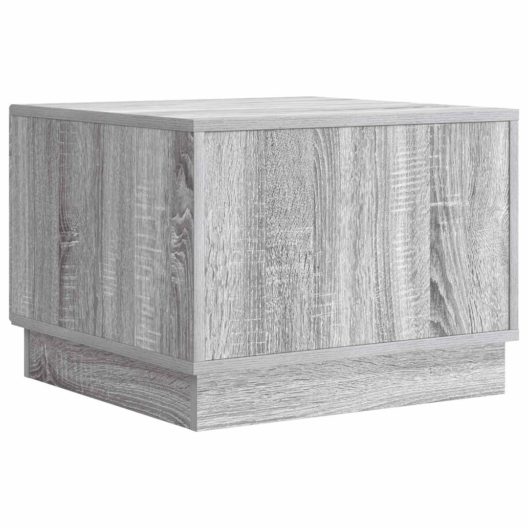Sofabord Grå sonoma-eg 49 x 50 x 37 cm Konstrueret træ
