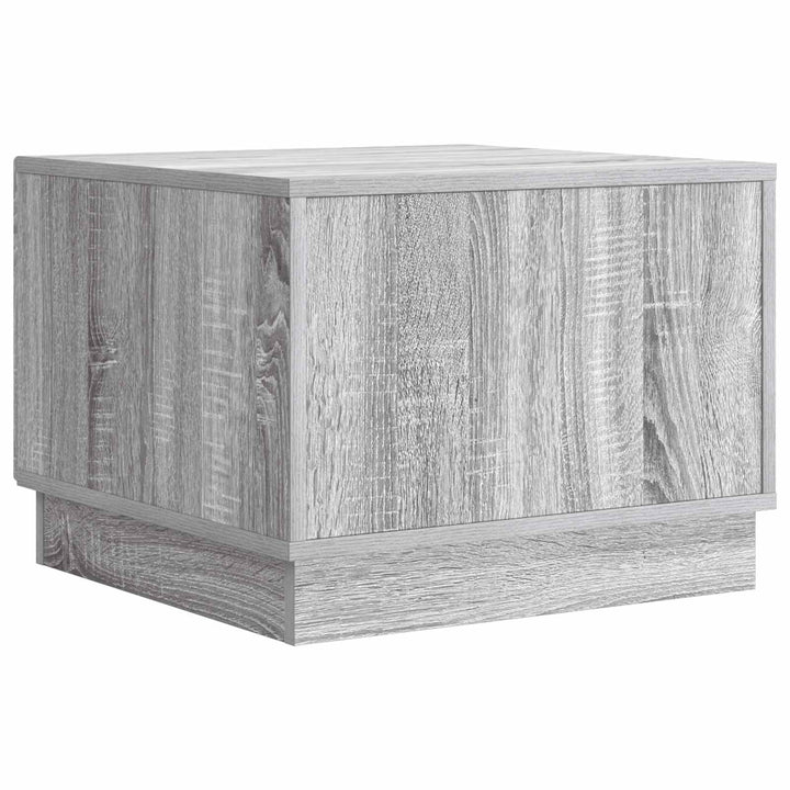 Sofabord Grå sonoma-eg 49 x 50 x 37 cm Konstrueret træ