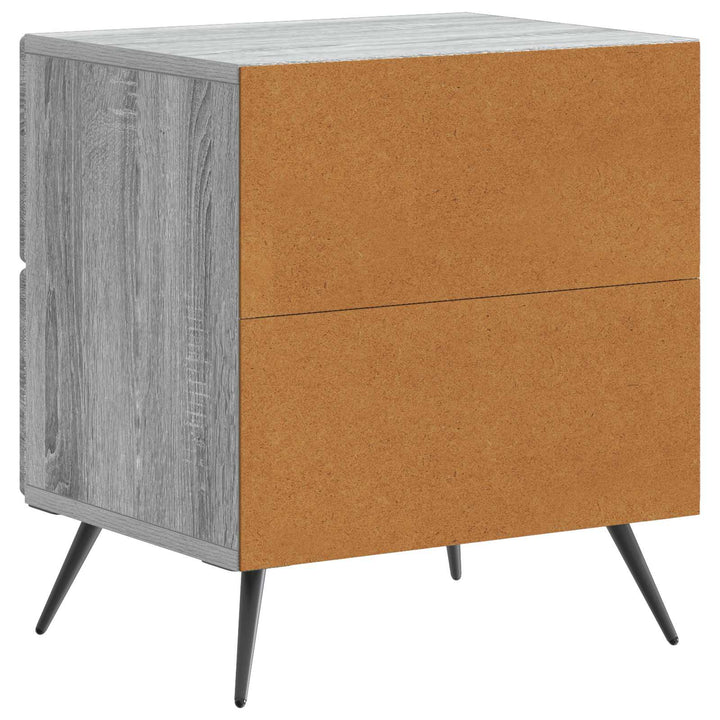 Natskab Grå sonoma-eg 43 x 34,5 x 47,5 cm Konstrueret træ