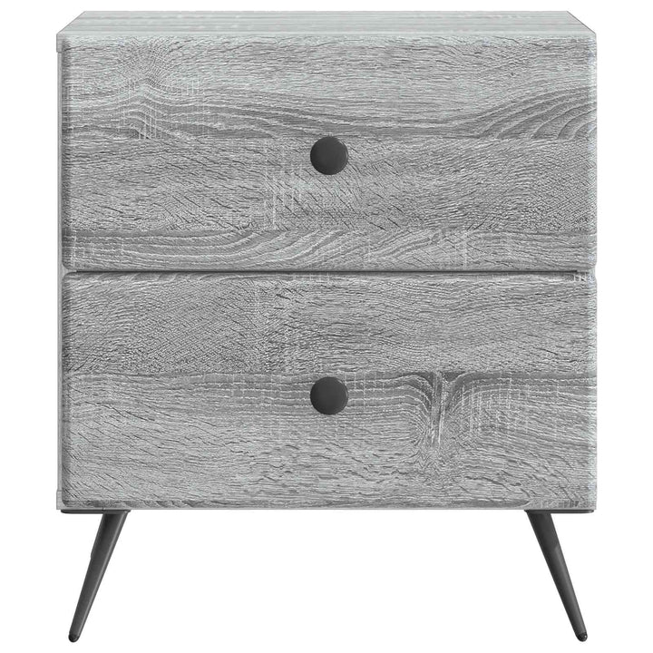 Natskab Grå sonoma-eg 43 x 34,5 x 47,5 cm Konstrueret træ