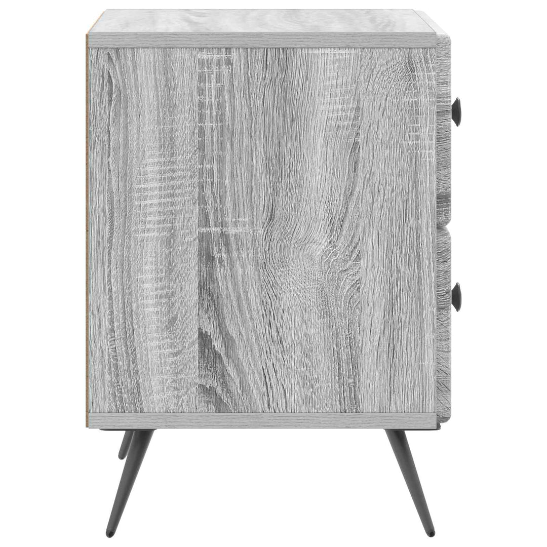 Natskab Grå sonoma-eg 43 x 34,5 x 47,5 cm Konstrueret træ