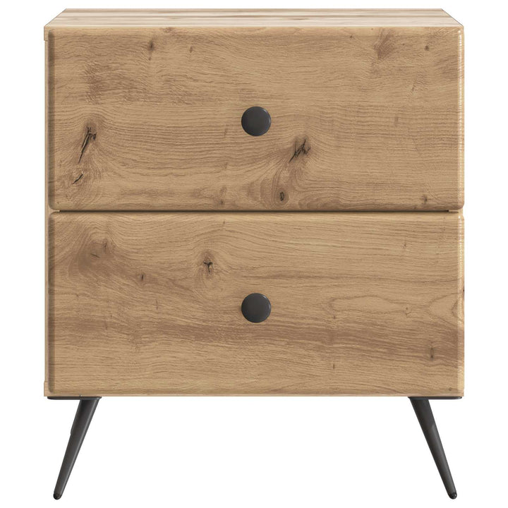 Natskab 2 pcs Artisan-eg 43 x 34,5 x 47,5 cm Konstrueret træ