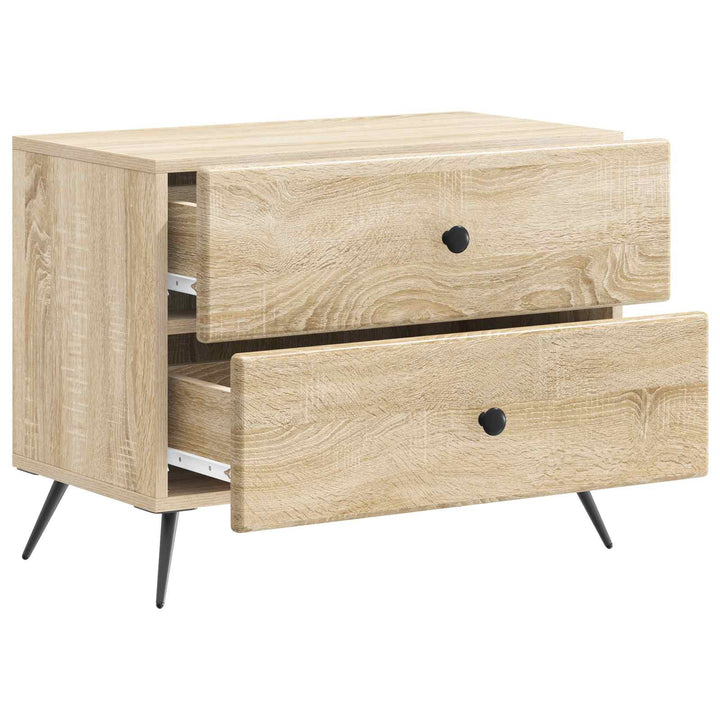 Natskab Sonoma-eg 62 x 34,5 x 47,5 cm Konstrueret træ