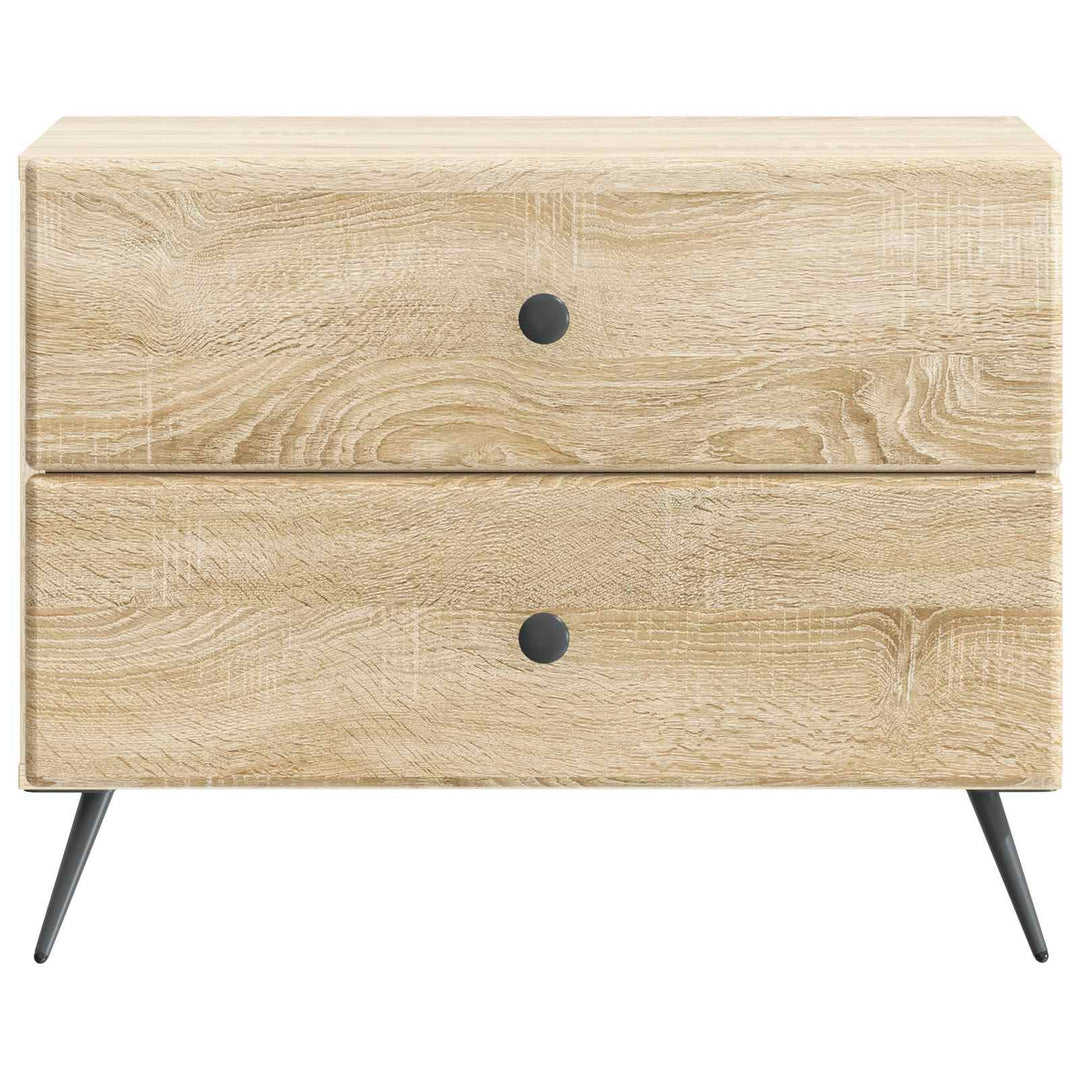 Natskab Sonoma-eg 62 x 34,5 x 47,5 cm Konstrueret træ