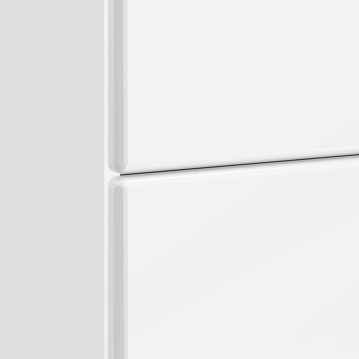 Natskab Hvid højglans 62 x 34,5 x 47,5 cm Konstrueret træ