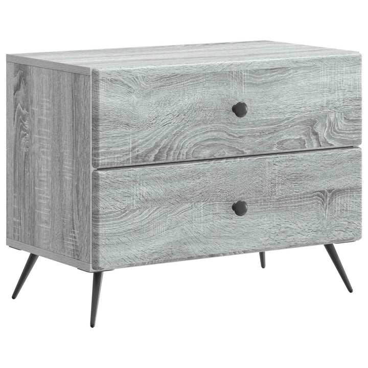 Natskab Grå sonoma-eg 62 x 34,5 x 47,5 cm Konstrueret træ