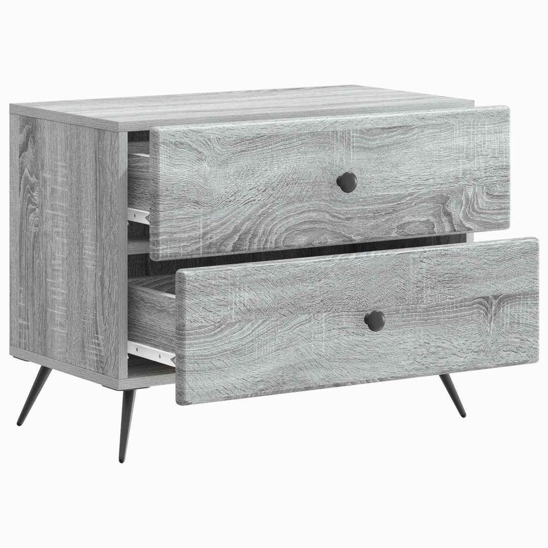 Natskab Grå sonoma-eg 62 x 34,5 x 47,5 cm Konstrueret træ