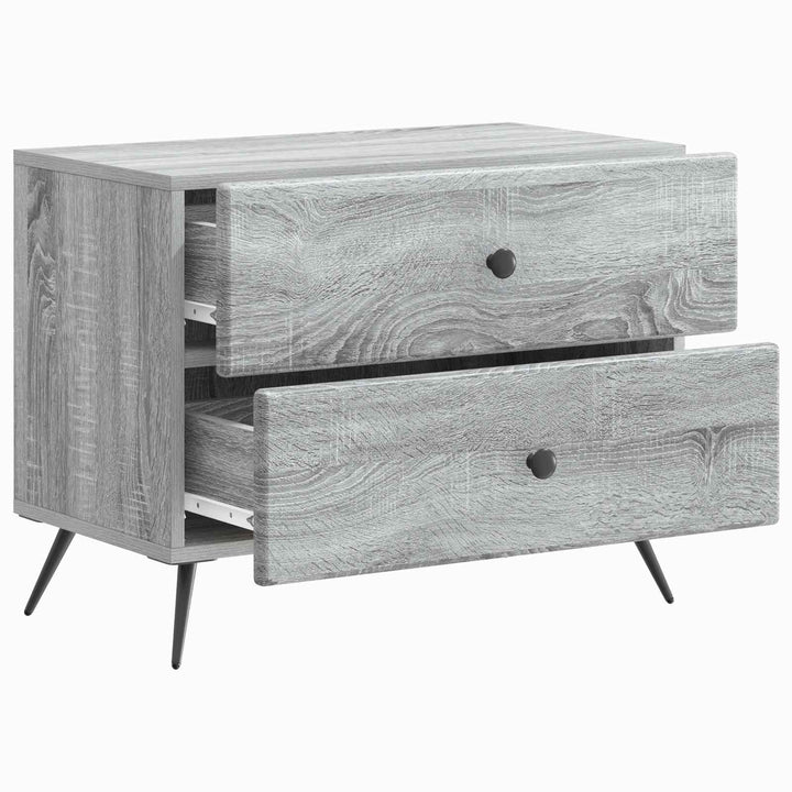 Natskab Grå sonoma-eg 62 x 34,5 x 47,5 cm Konstrueret træ
