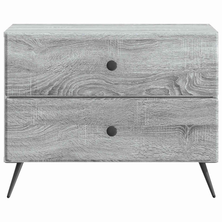 Natskab Grå sonoma-eg 62 x 34,5 x 47,5 cm Konstrueret træ