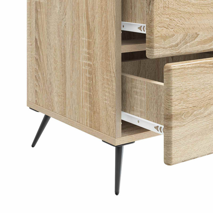 Natskab med skuffe Sonoma-eg 43 x 41 x 66,5 cm Konstrueret træ
