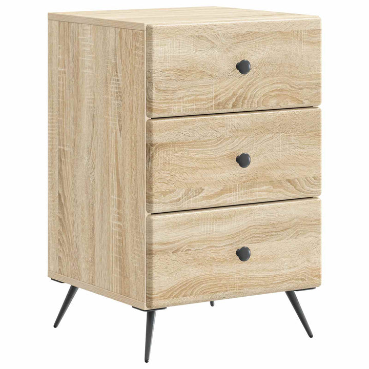 Natskab med skuffe Sonoma-eg 43 x 41 x 66,5 cm Konstrueret træ