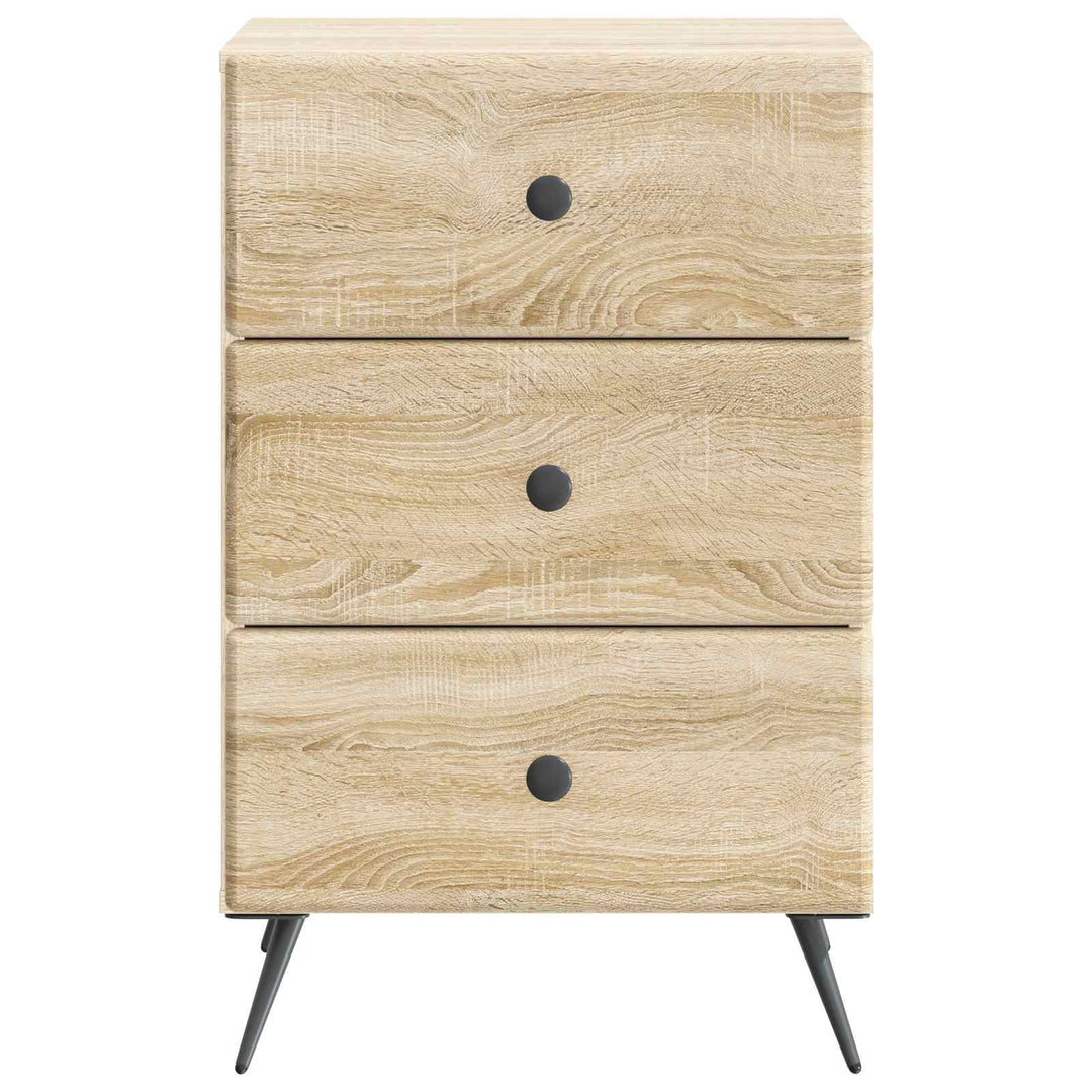 Natskab med skuffe Sonoma-eg 43 x 41 x 66,5 cm Konstrueret træ