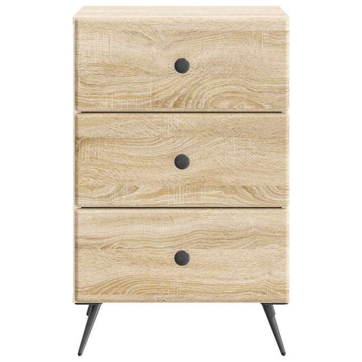 Natskab med skuffe Sonoma-eg 43 x 41 x 66,5 cm Konstrueret træ