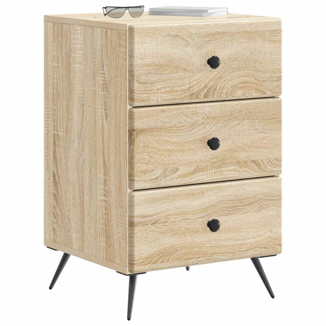 Natskab med skuffe Sonoma-eg 43 x 41 x 66,5 cm Konstrueret træ