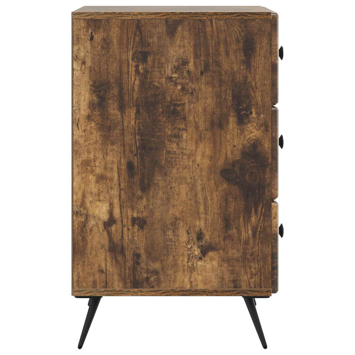 Natskab Røget eg 43 x 41 x 66,5 cm Konstrueret træ