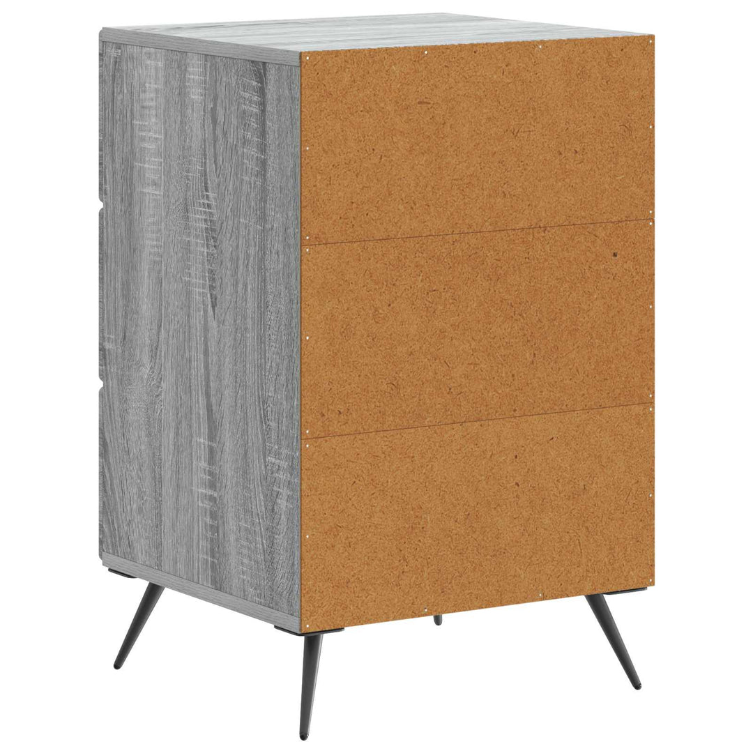 Natskab Grå sonoma-eg 43 x 41 x 66,5 cm Konstrueret træ
