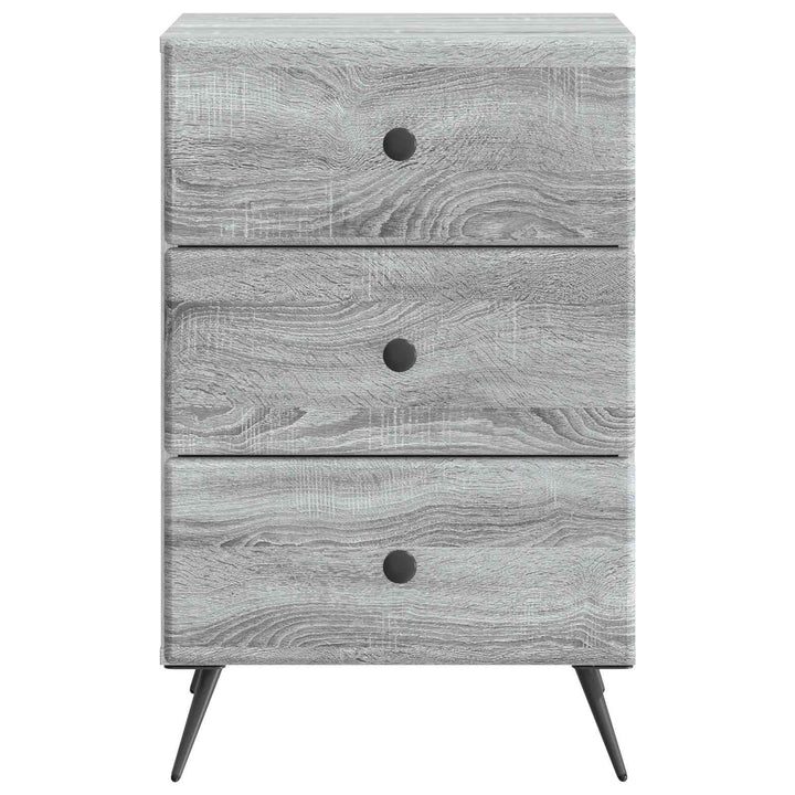 Natskab Grå sonoma-eg 43 x 41 x 66,5 cm Konstrueret træ