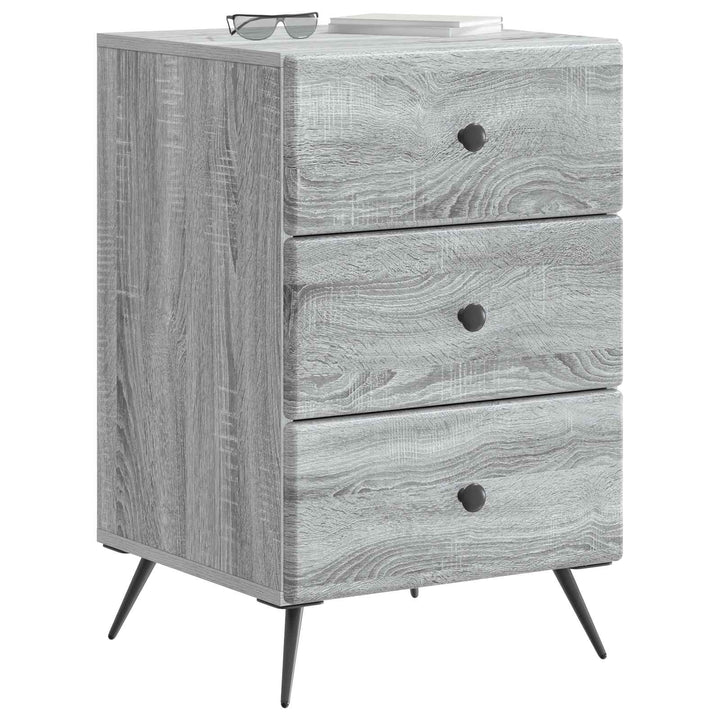 Natskab Grå sonoma-eg 43 x 41 x 66,5 cm Konstrueret træ