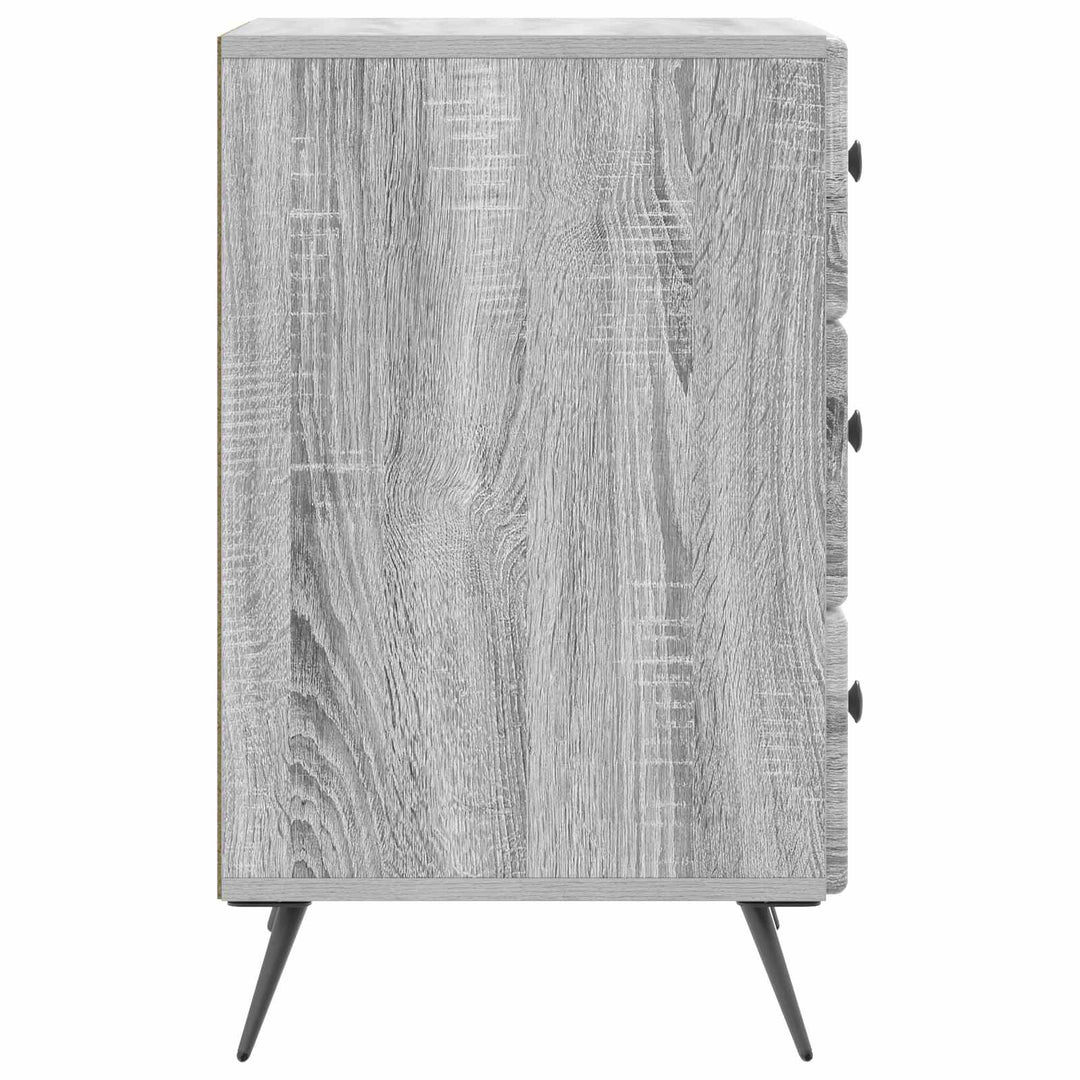 Natskab Grå sonoma-eg 43 x 41 x 66,5 cm Konstrueret træ