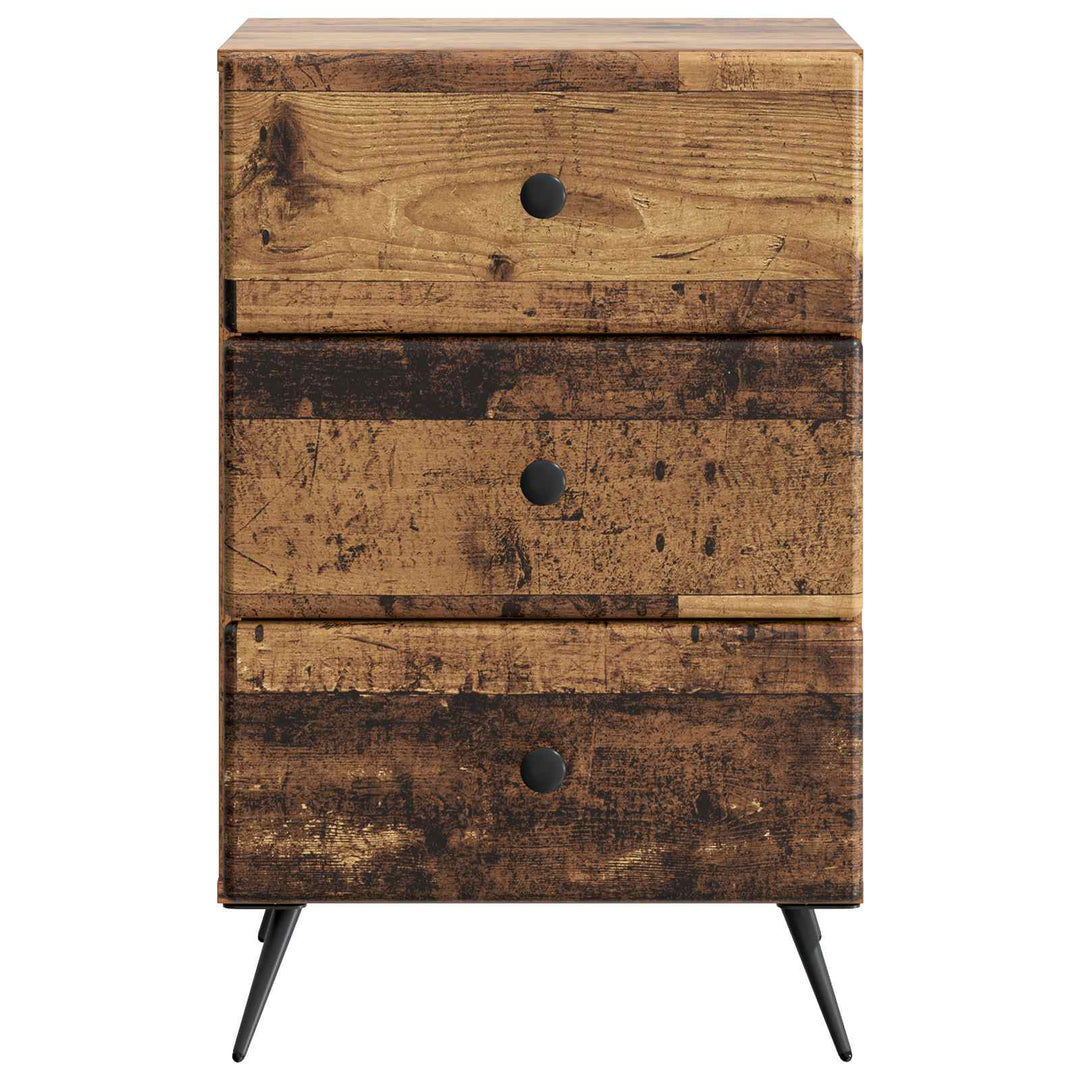 Natskab Gammelt træ 43 x 41 x 66,5 cm Konstrueret træ