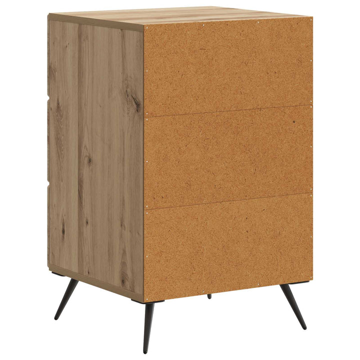 Natskab med skuffe Artisan-eg 43 x 41 x 66,5 cm Konstrueret træ