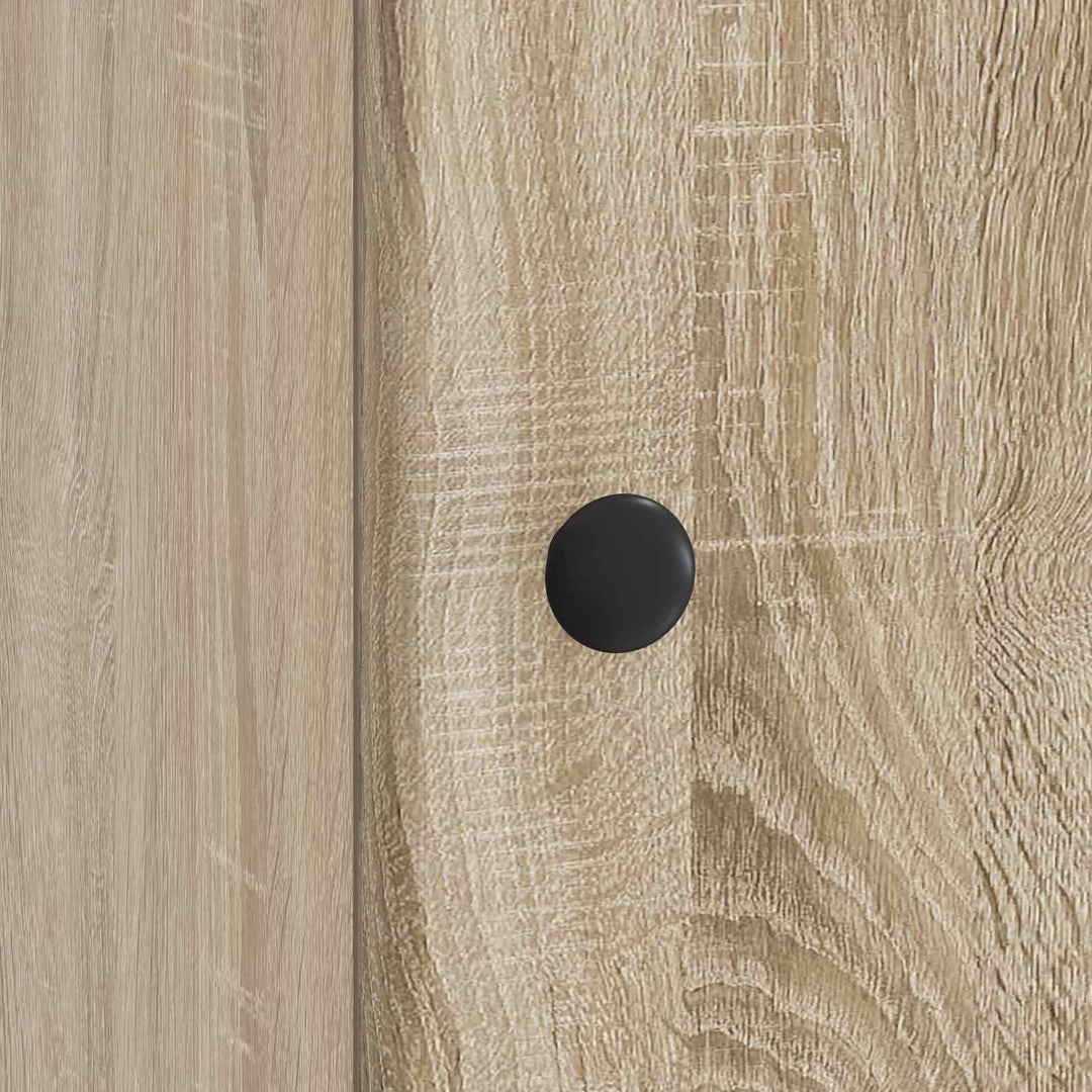 Natskab 2 pcs Sonoma-eg 43 x 34,5 x 50 cm Konstrueret træ
