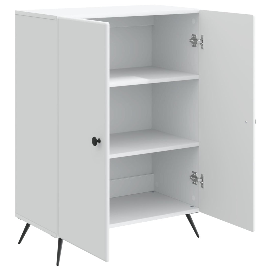 Sideboard Hvid 66 x 34,5 x 90 cm Konstrueret træ