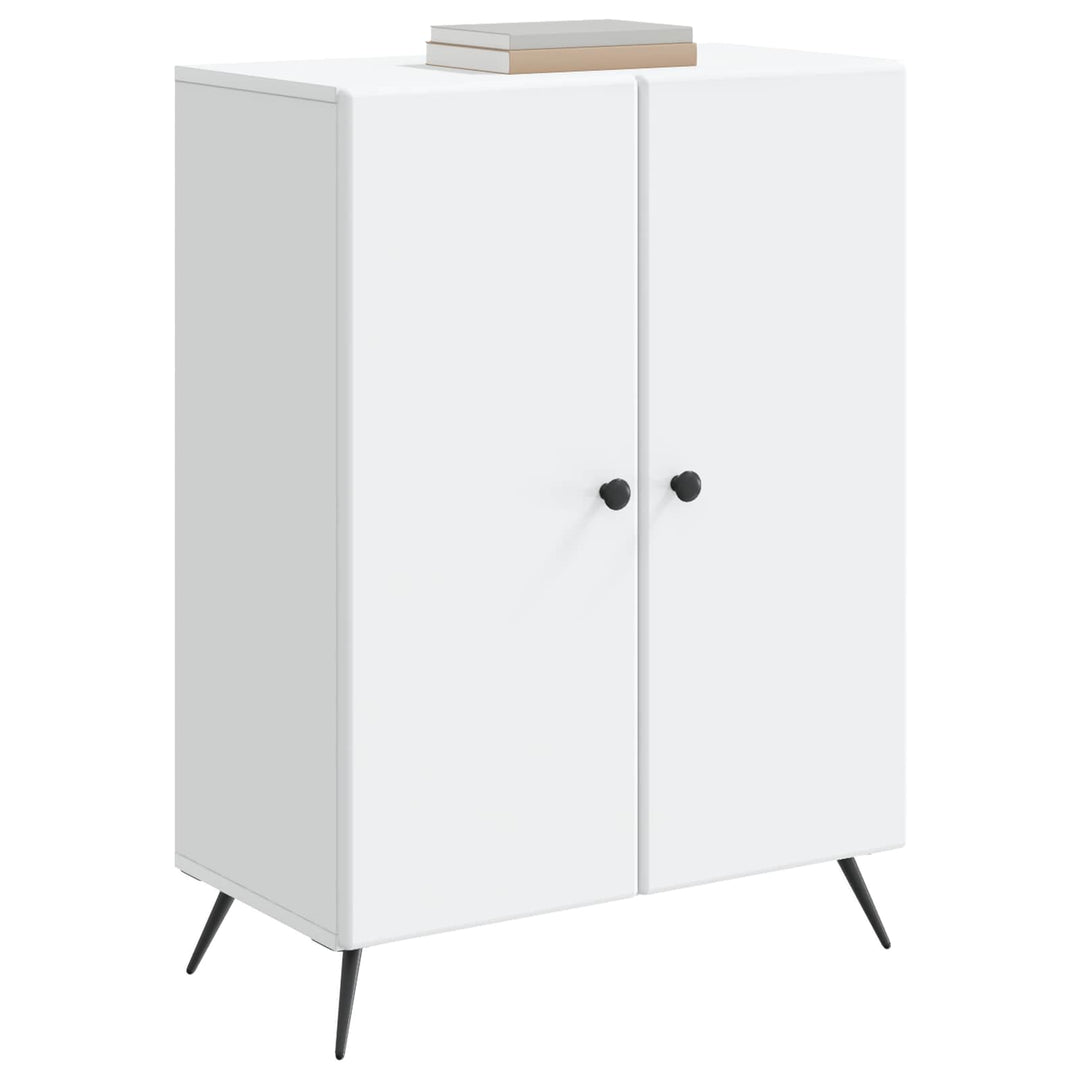 Sideboard Hvid 66 x 34,5 x 90 cm Konstrueret træ