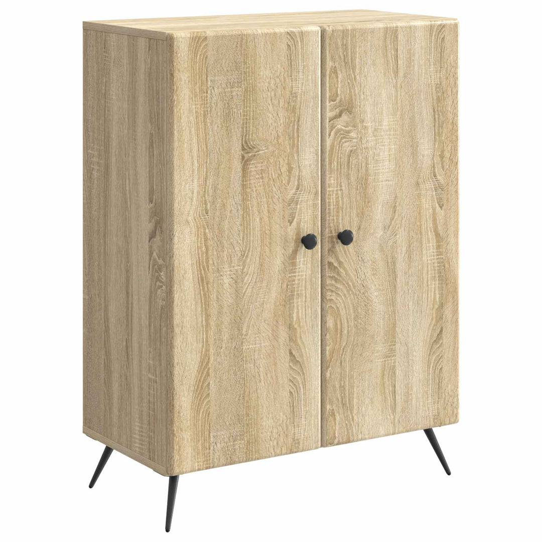 Sideboard Sonoma-eg 66 x 34,5 x 90 cm Konstrueret træ