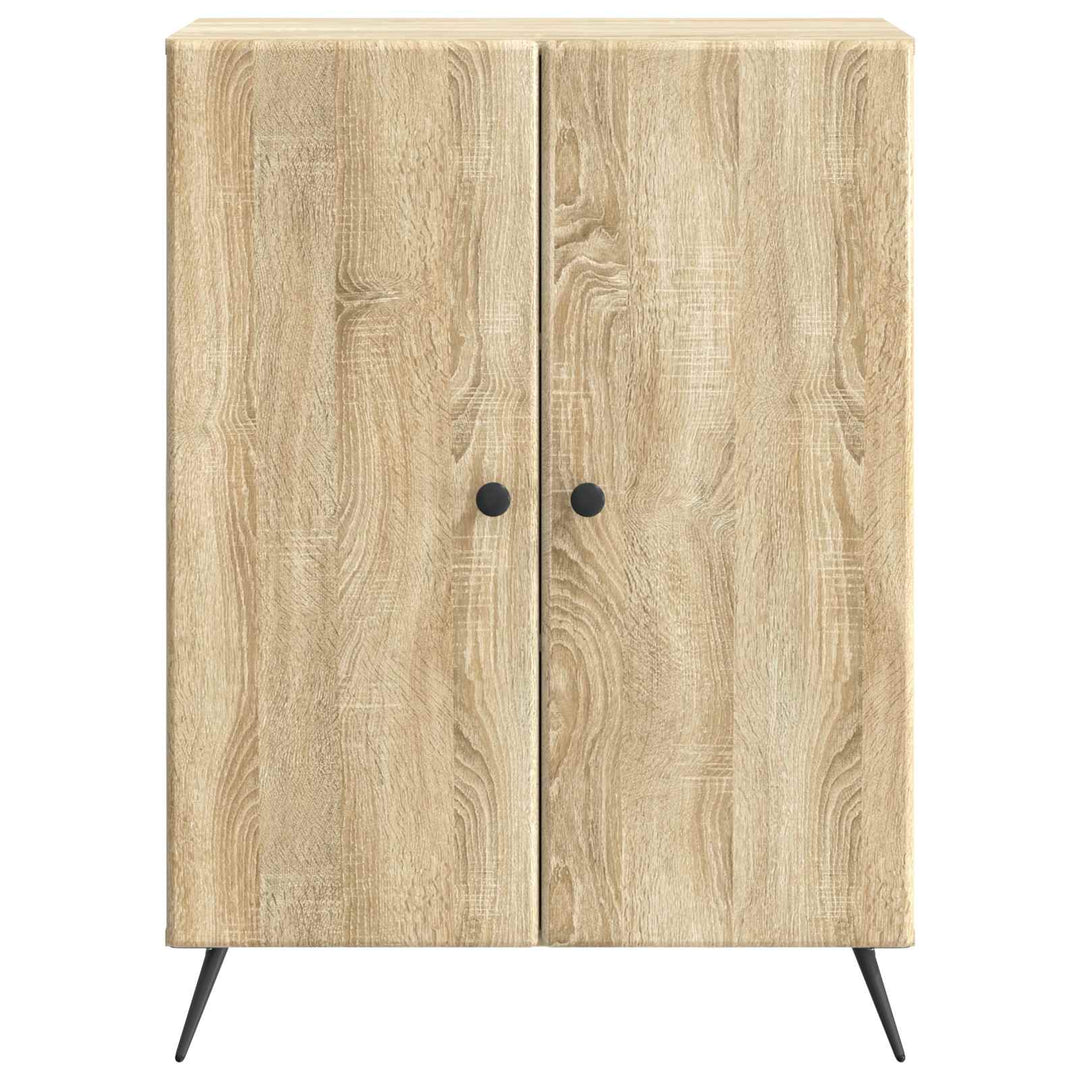 Sideboard Sonoma-eg 66 x 34,5 x 90 cm Konstrueret træ