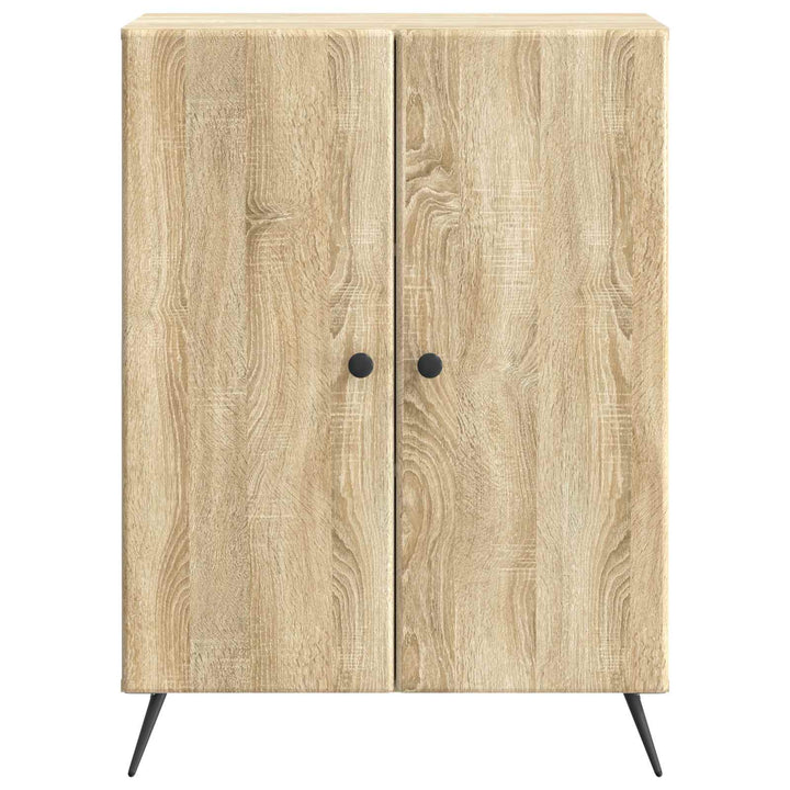 Sideboard Sonoma-eg 66 x 34,5 x 90 cm Konstrueret træ