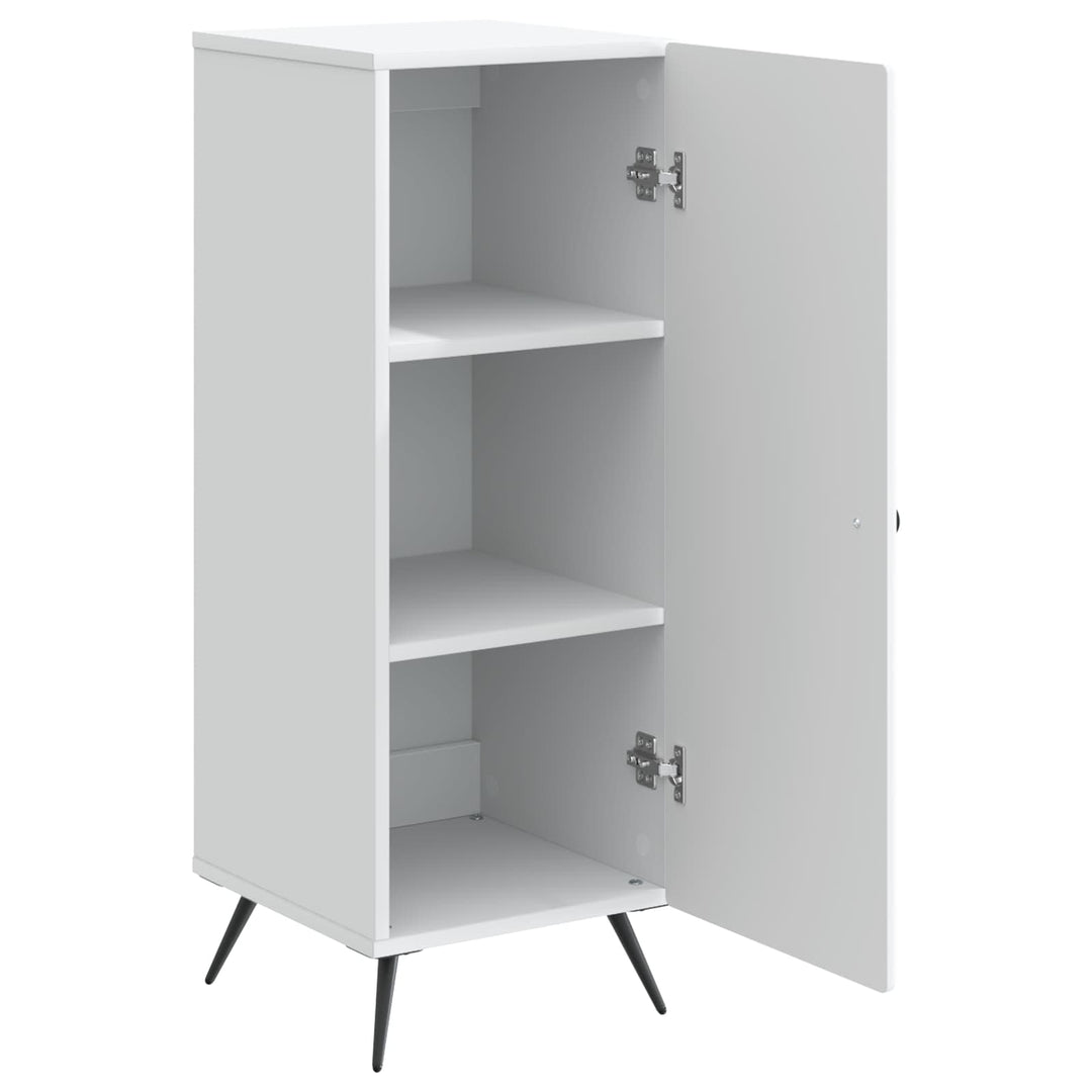 Sideboard Hvid 33 x 34,5 x 90 cm Konstrueret træ