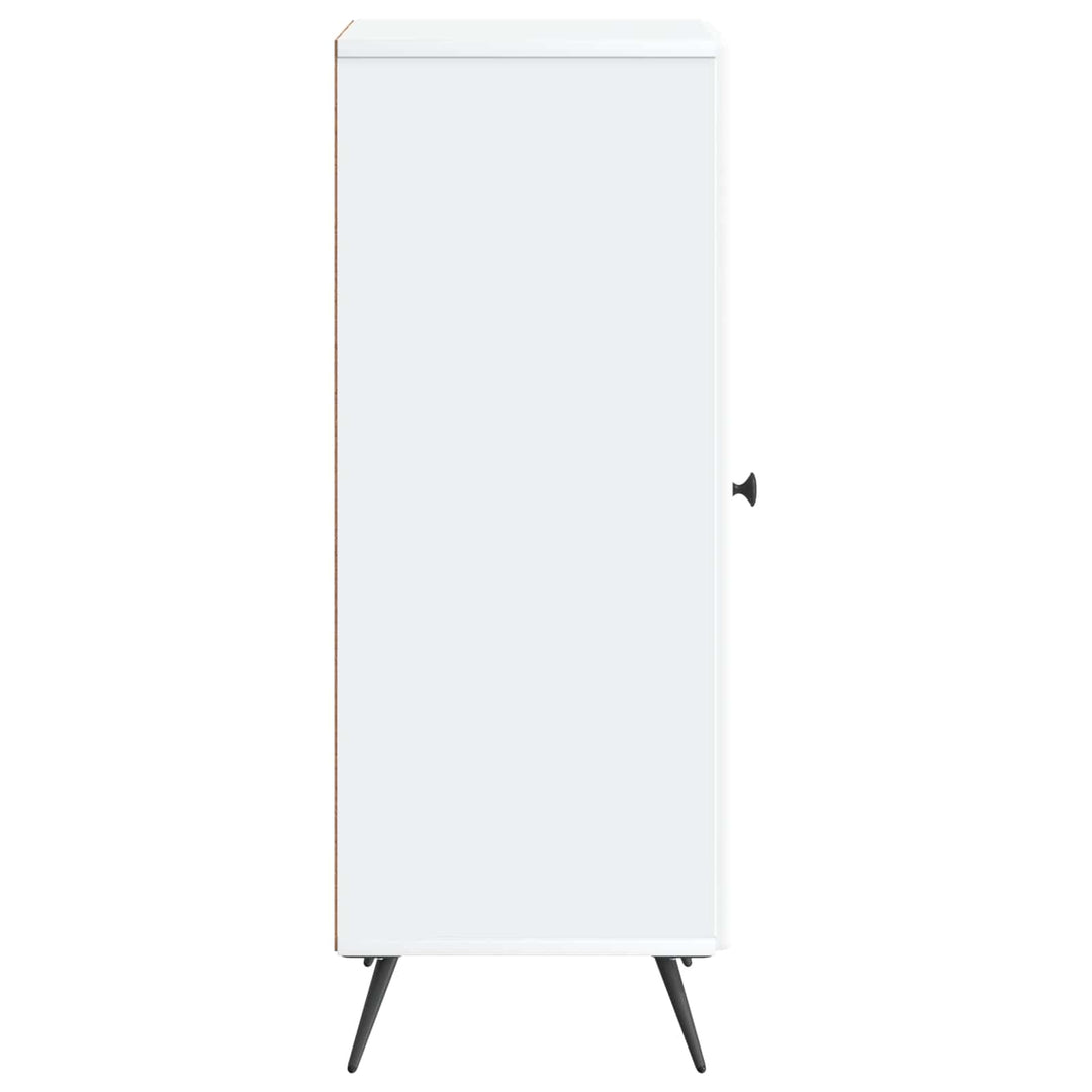 Sideboard Hvid 33 x 34,5 x 90 cm Konstrueret træ