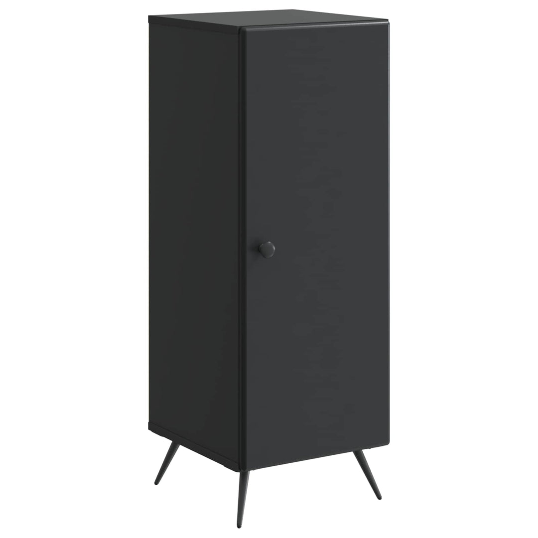 Sideboard Sort 33 x 34,5 x 90 cm Konstrueret træ