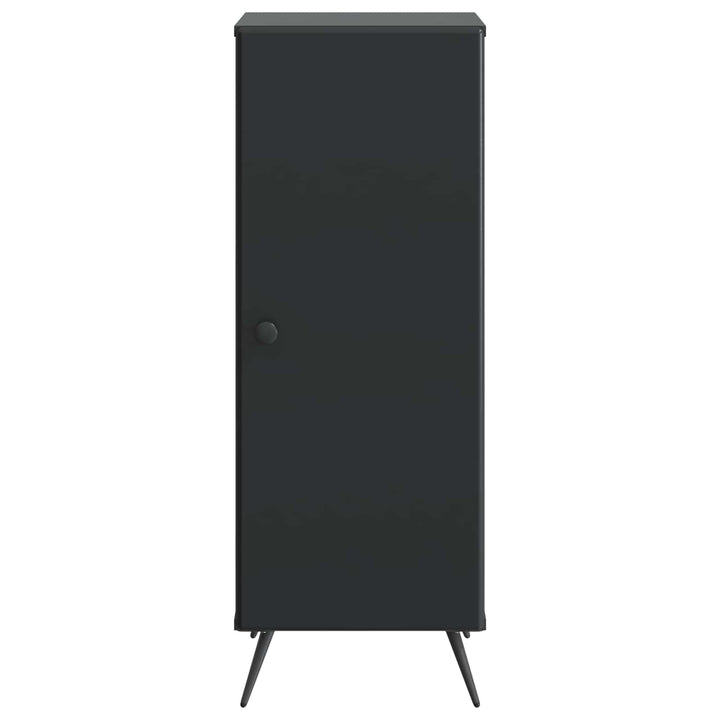 Sideboard Sort 33 x 34,5 x 90 cm Konstrueret træ