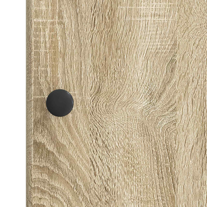 Sideboard Sonoma-eg 33 x 34,5 x 90 cm Konstrueret træ