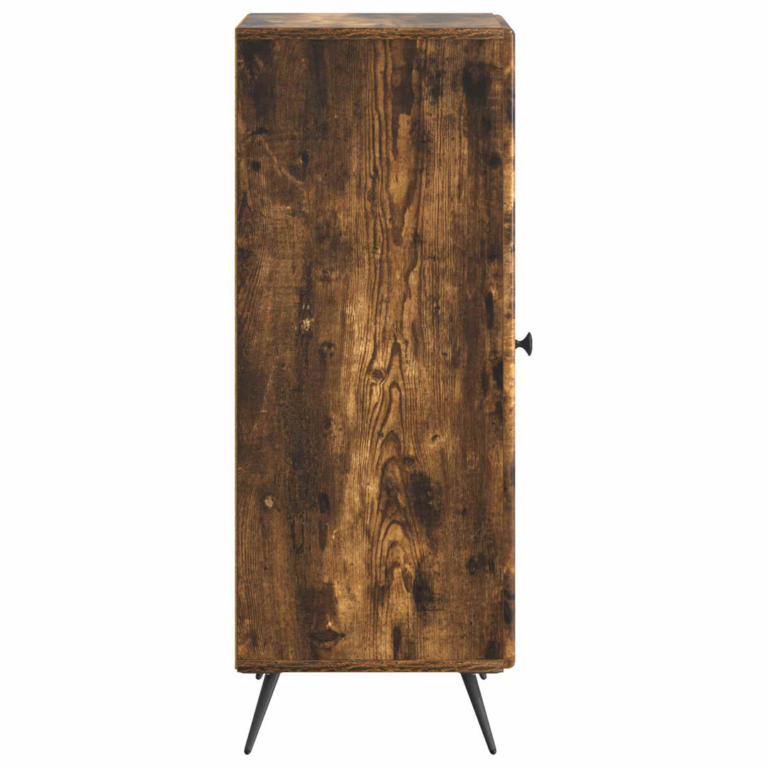 Sideboard Røget eg 33 x 34,5 x 90 cm Konstrueret træ