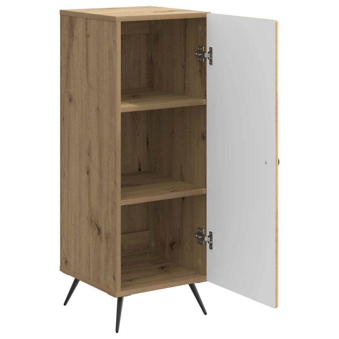 Sideboard Artisan-eg 33 x 34,5 x 90 cm Konstrueret træ