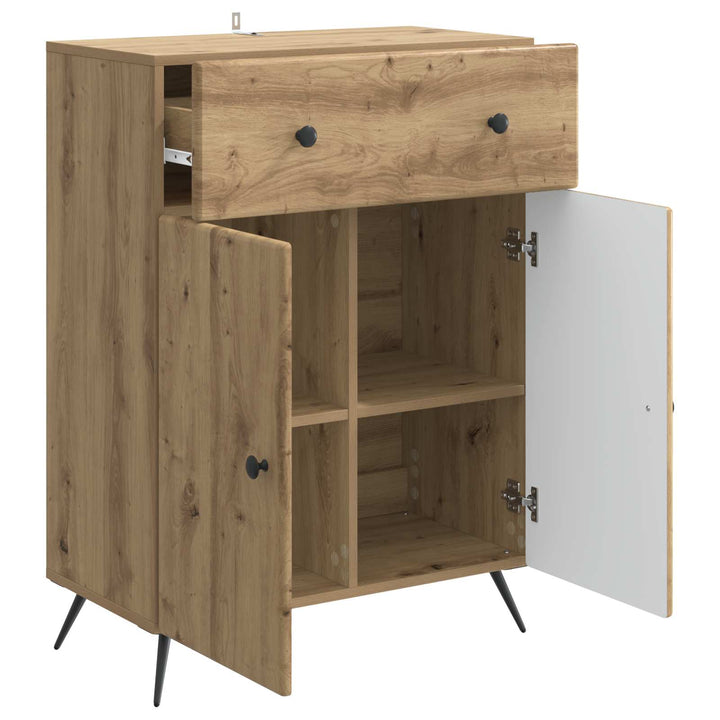 Sideboard Artisan-eg 66 x 34,5 x 90 cm Konstrueret træ