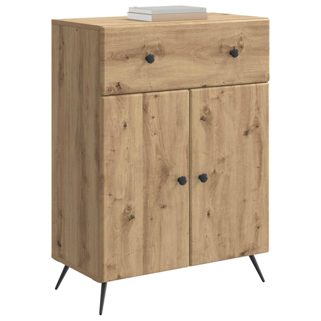 Sideboard Artisan-eg 66 x 34,5 x 90 cm Konstrueret træ