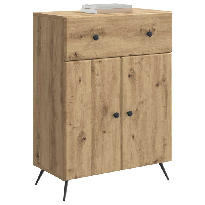 Sideboard Artisan-eg 66 x 34,5 x 90 cm Konstrueret træ