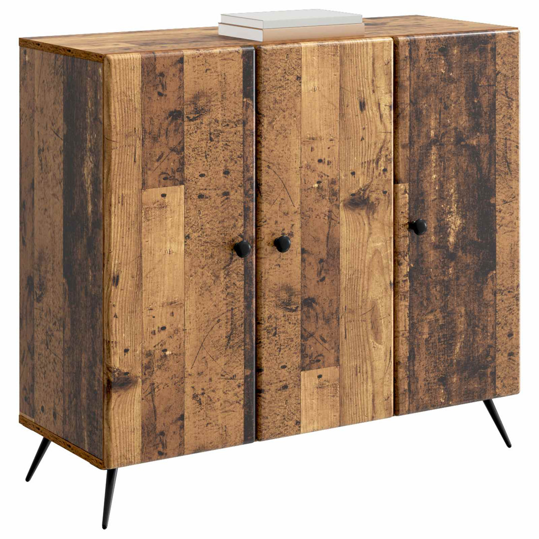 Sideboard Gammelt træ 89 x 34,5 x 80 cm Konstrueret træ
