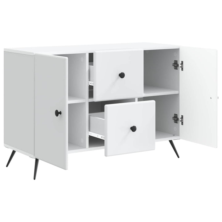 Sideboard Hvid 89 x 34,5 x 60 cm Konstrueret træ