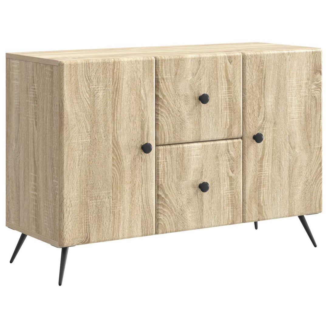 Sideboard Sonoma-eg 89 x 34,5 x 60 cm Konstrueret træ