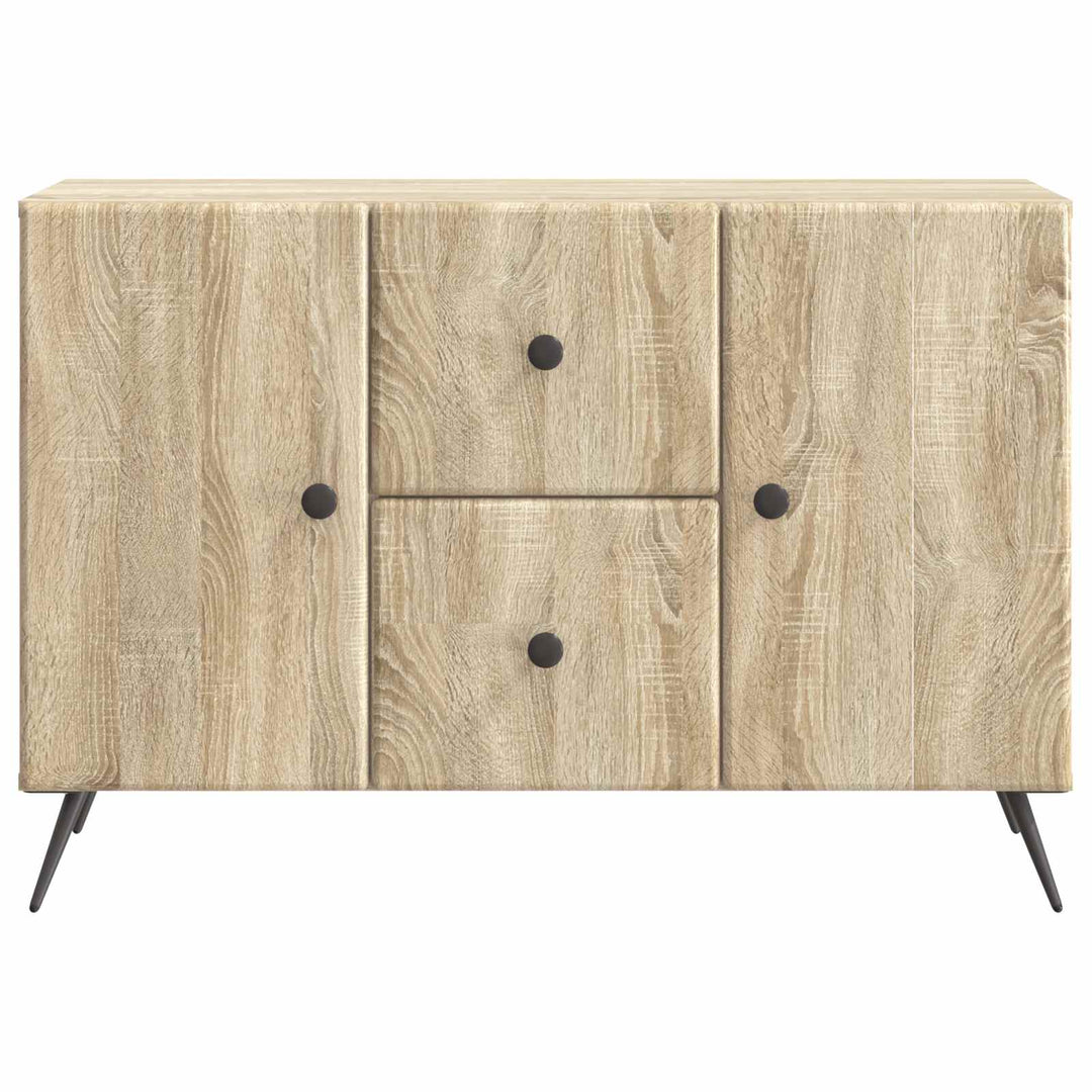 Sideboard Sonoma-eg 89 x 34,5 x 60 cm Konstrueret træ