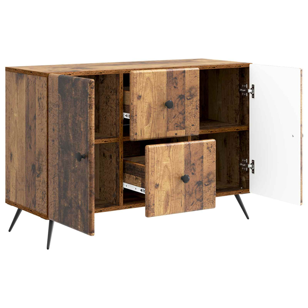 Sideboard Gammelt træ 89 x 34,5 x 60 cm Konstrueret træ