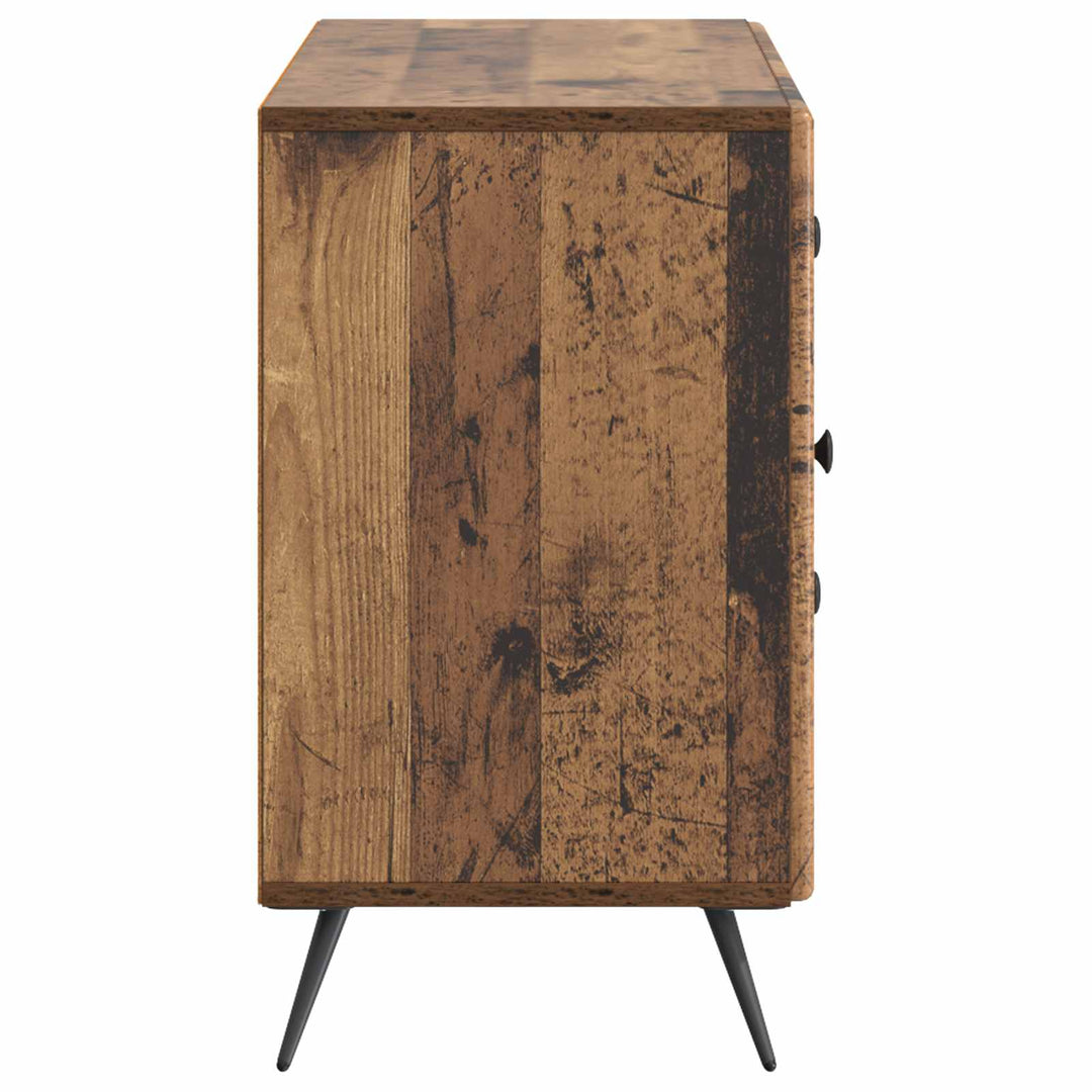 Sideboard Gammelt træ 89 x 34,5 x 60 cm Konstrueret træ